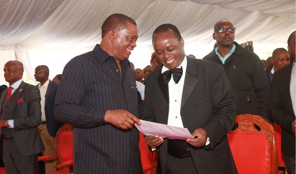 CS Muturi Heckled As Mourners Reject Ruto's Tribute Reading In Embu