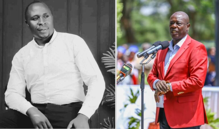 Gachagua Mourns Slain Nakuru Activist, Police Vow Intense Investigation