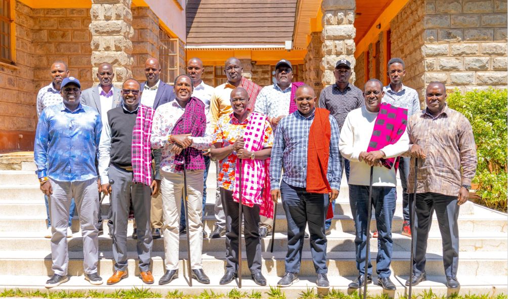 Maa Leaders Meets Gachagua In His Wamunyoro Home