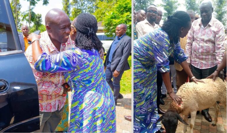REVEALED: Why Gachagua Gifted Martha Karua With Fattened Sheep