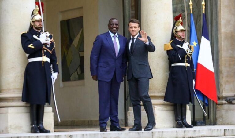 GOMA: Ruto Speaks With France's Macron Over DR Congo Crisis