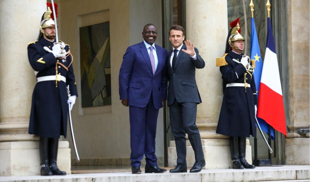 GOMA: Ruto Speaks With France's Macron Over DR Congo Crisis