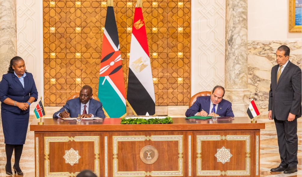 Details Of 12 MOUs Kenya Has Signed With Egypt From Ruto's State Visit