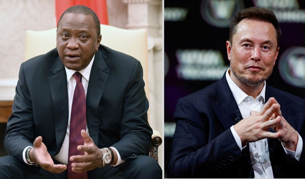 Uhuru's US Aid Remarks Draws Reaction From Elon Musk