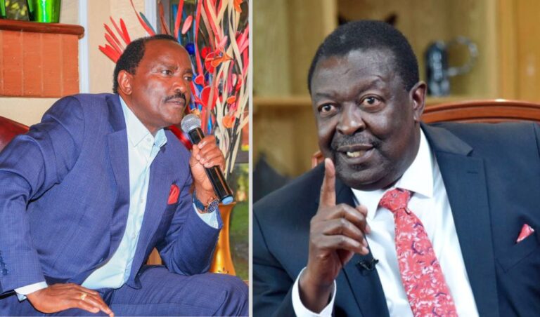 'That Is Overstretched Political Witch Hunt!' - Mudavadi Slams Kalonzo Over DRC Remarks