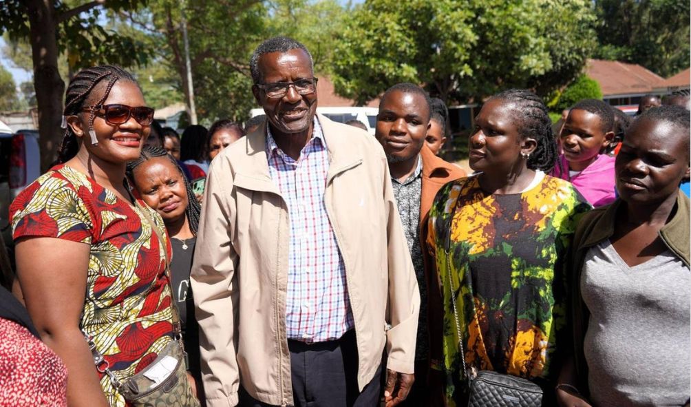 Former CJ Maraga Meets Youths In Kibera As Pressure For 2027 Presidential Candidacy Mounts