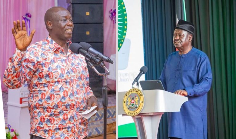'His Victory Will Bring Continental Progress!' - Gachagua's Message To Raila Ahead Of AUC Polls