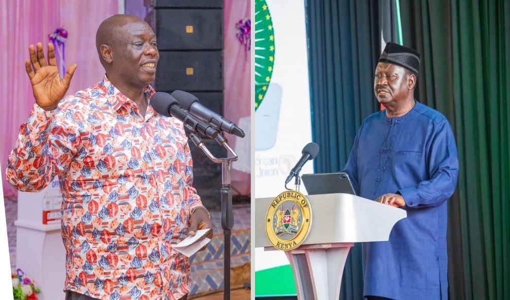 'His Victory Will Bring Continental Progress!' - Gachagua's Message To Raila Ahead Of AUC Polls