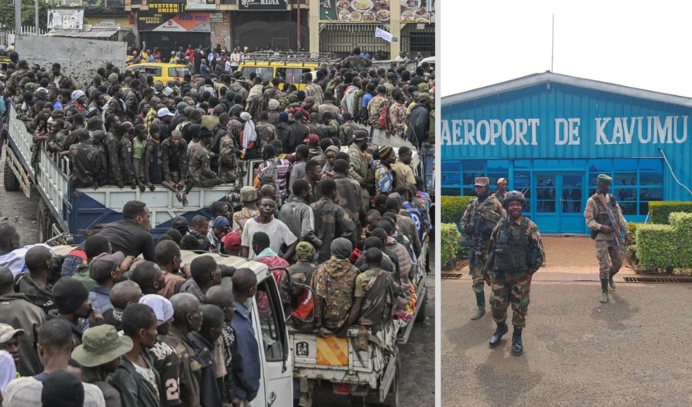 M23 Rebels, RDF Seize Bukavu Airport In Eastern DR Congo