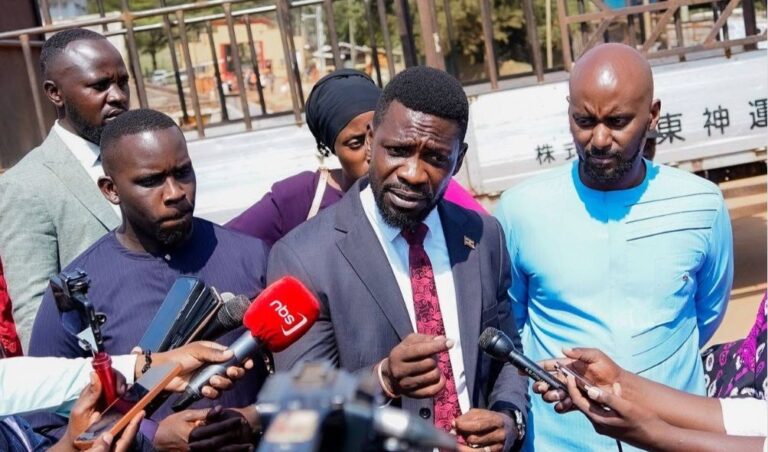 'He's Very Weak But Still Strong!' - Bobi Wine Gives A Report On Besigye's Health
