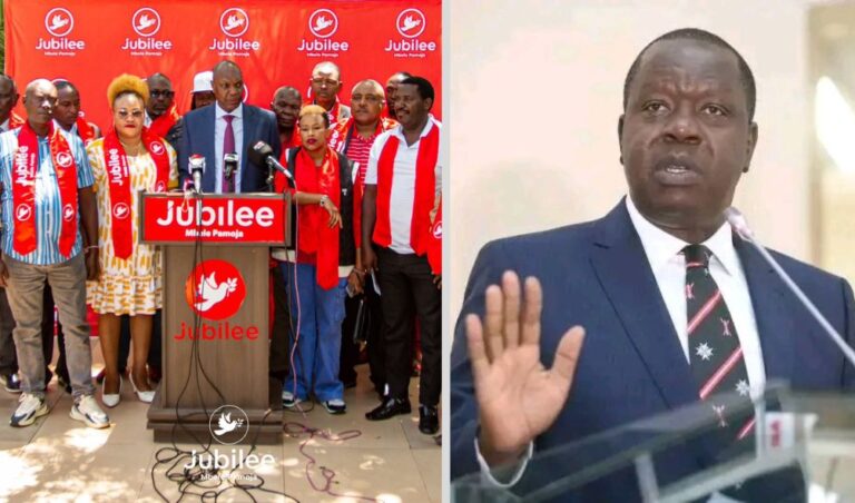 POLITICS: Jubilee Party Picks Matiang'i As Primary Candidate For 2027 Polls