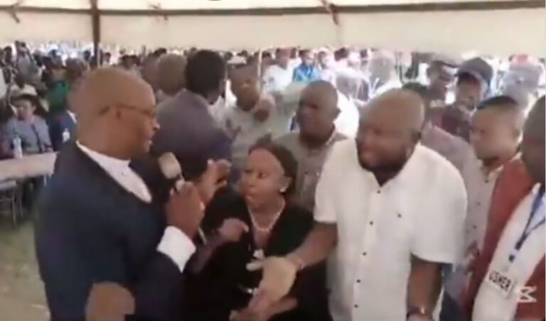 Chaos, Drama Erupt At Kirinyaga Burial As Bishop Refuses Speeches From Politicians