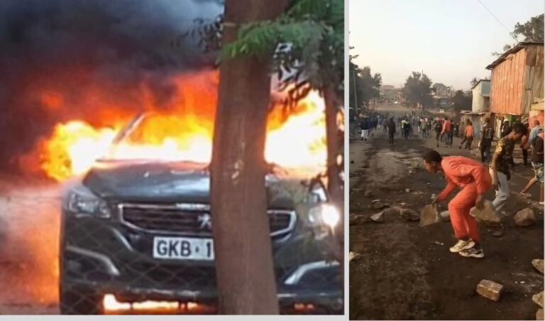 NAIROBI: Violent Protests Erupt After Police Officer Shoots Dead Young Boy