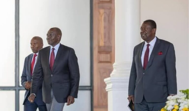 PCS Mudavadi Responds To His Absence At KICC For Ruto-Raila Deal