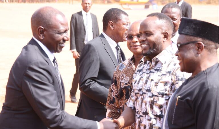 CHEBUKATI SENDOFF: Ruto, All Leaders Present At Former IEBC Chairman's Burial