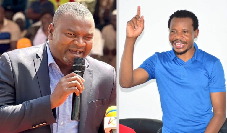 DRAMA: MP Salasya, Echesa Clash at Mumias rally [VIDEO]