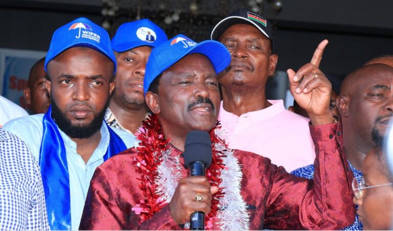Kalonzo Responds To Reports Of Planning To Join Ruto Regime