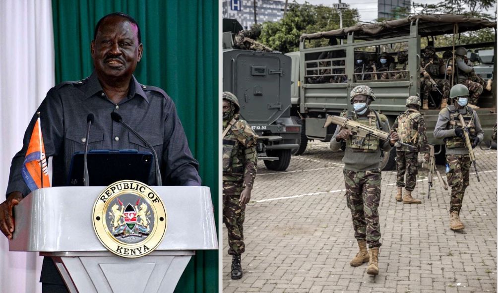 KDF Breaks Silence On Reports That Raila Saved Ruto