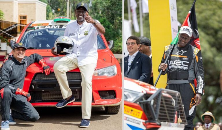 EXPLAINED: Why Ruto Is Barred From Safari Rally Vehicle This Year