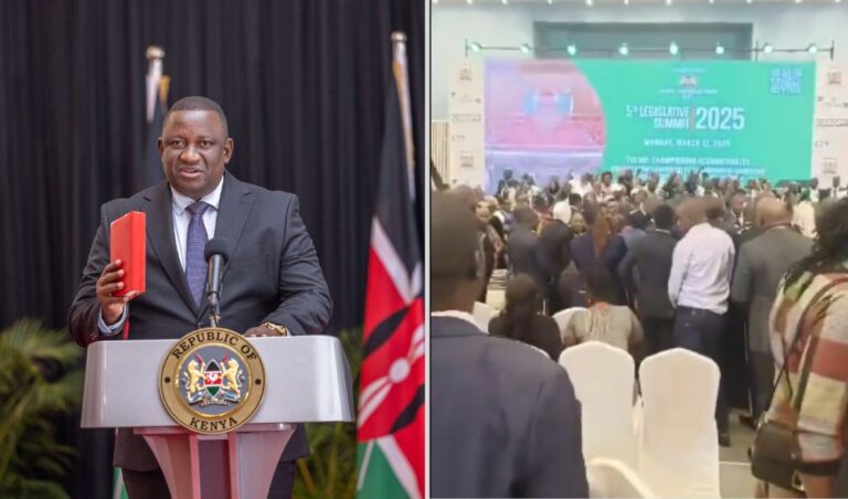 'No Ruto, No Summit' - MCAs Snub CS's Address Over Ruto's No-Show