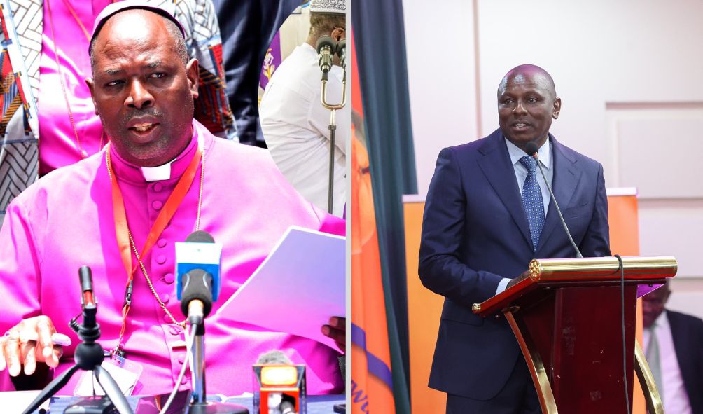 Ichung'wah Hits Out At Archbishop Ole Sapit Over His Stance Church Donations