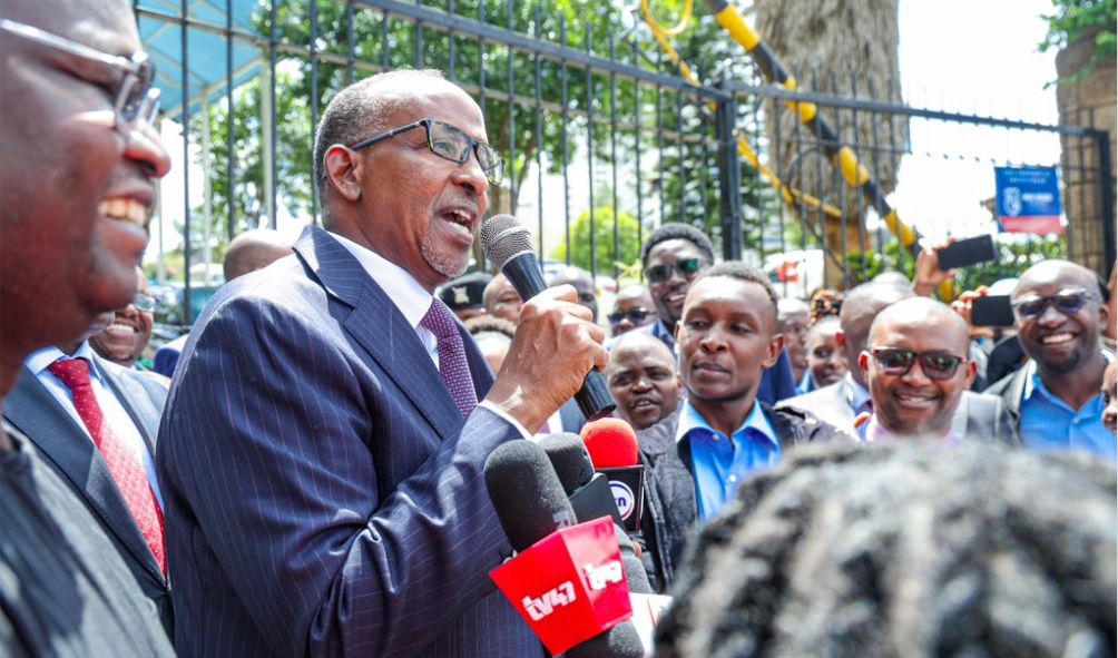 CS Duale Promises Striking UHC Staff Permanent, Pensionable Employment