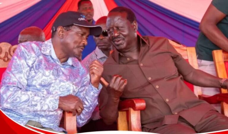 Raila's Hits Back At Kalonzo Over Attempted IEBC Recruitment Sabotage