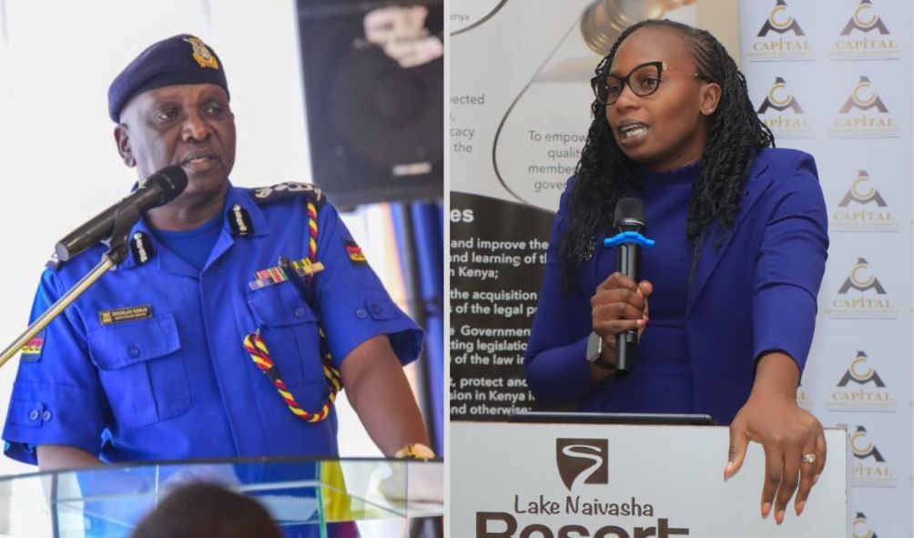 'Just Resign!' - Civil Society Tells IG Kanja After Attending Ruto's Rally
