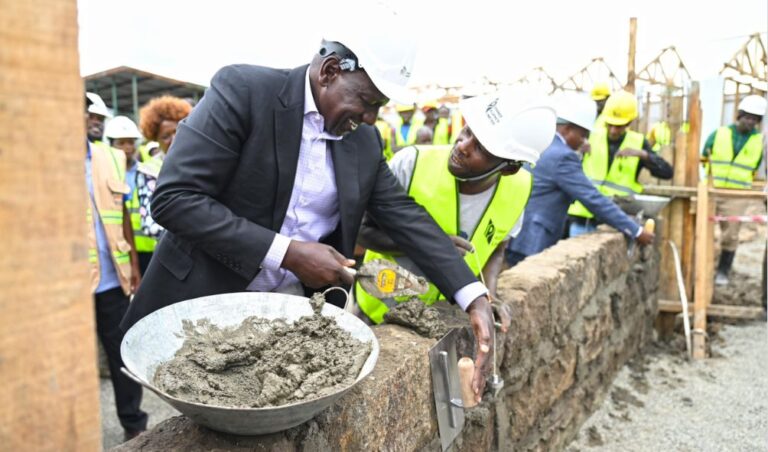 'Go Work On Gov't Construction Sites!' - Ruto Tells Kenyan Youths