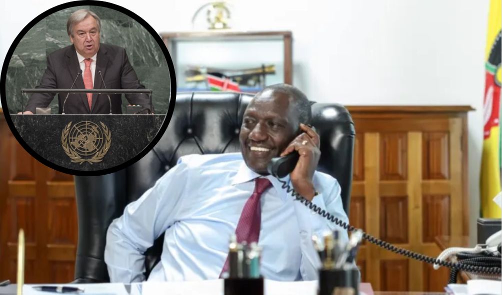 DETAILS: Ruto's Phone Call With UN Secretary-General Over The Haiti Mission