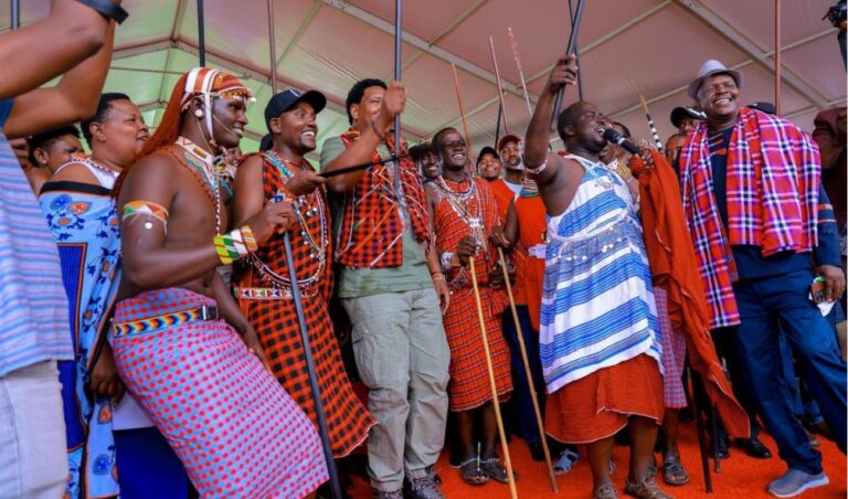Senator Olekina Event Disrupted As Rival Factions Fight In Kajiado