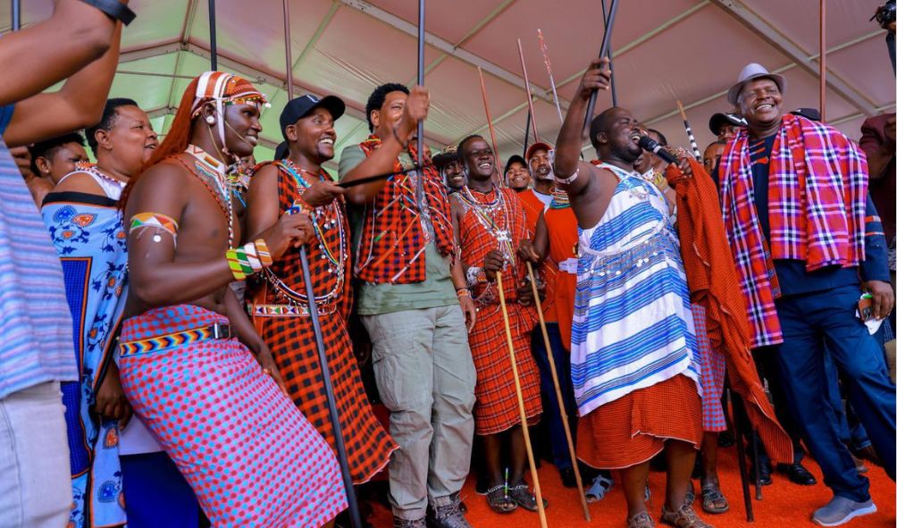 Senator Olekina Event Disrupted As Rival Factions Fight In Kajiado