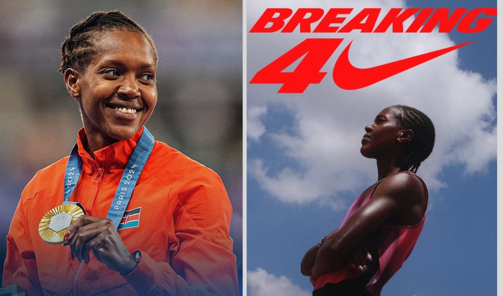 BREAKING 4: Faith Kipyegon Aims To Break Sub-Four-Minute Mile Record