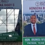 Gachagua's DCP Party Billboard Vandalized In Nairobi