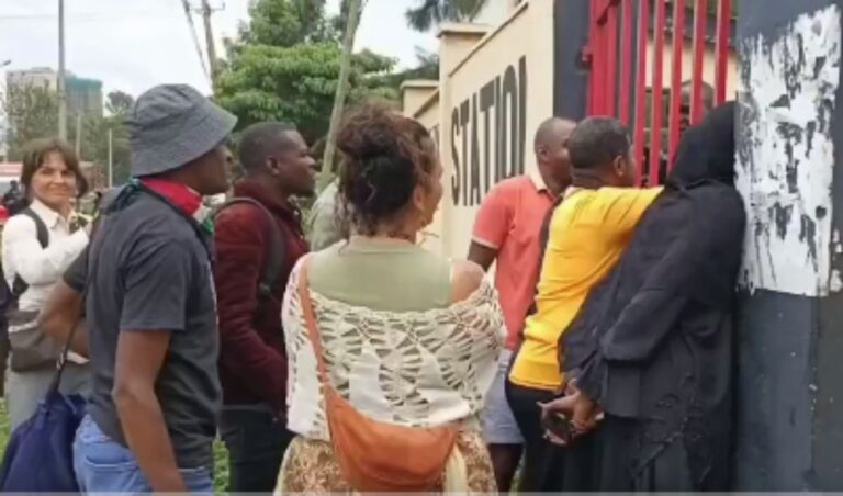 Protests Break Out At Pangani Police Station, Kenyans Demand Rose Njeri's Release