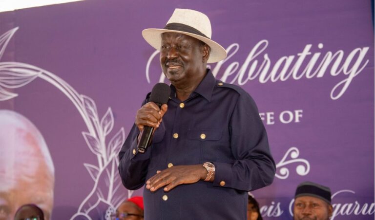 Raila Breaks Silence Following Albert Ojwang's Murder In Police Custody