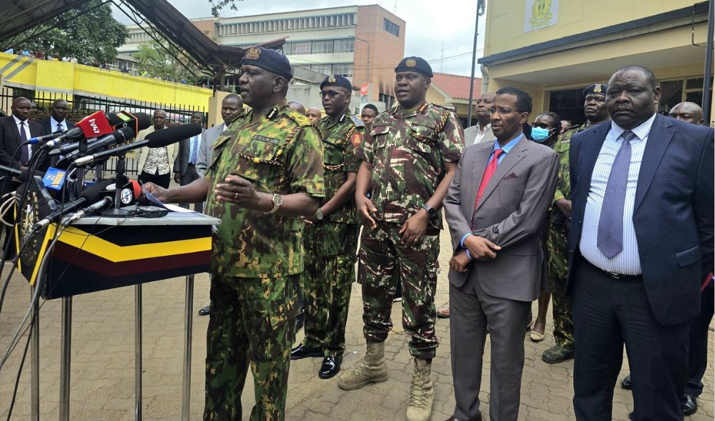 IG Kanja Reveals When DIG Lagat Will Step Down