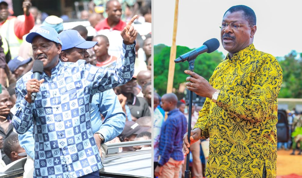 'Keep Me Out Of Your Angry Politics!' - Wetangula Hits Back At Kalonzo Over 'Goons' Remarks