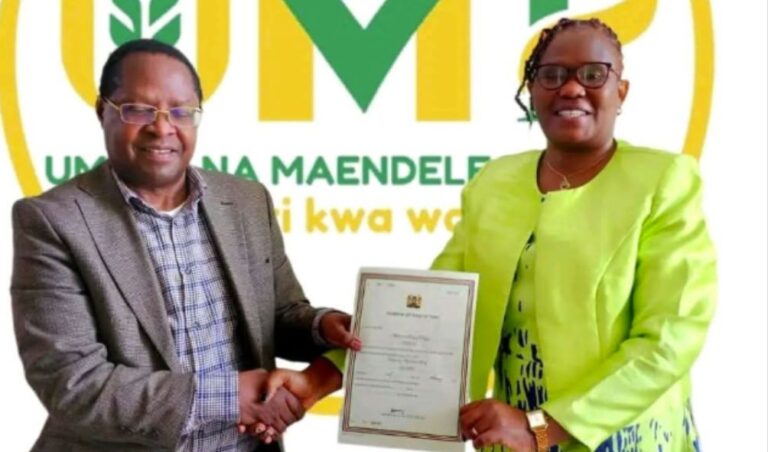 Kawira Mwangaza Appointed Party Leader After UDA Exit