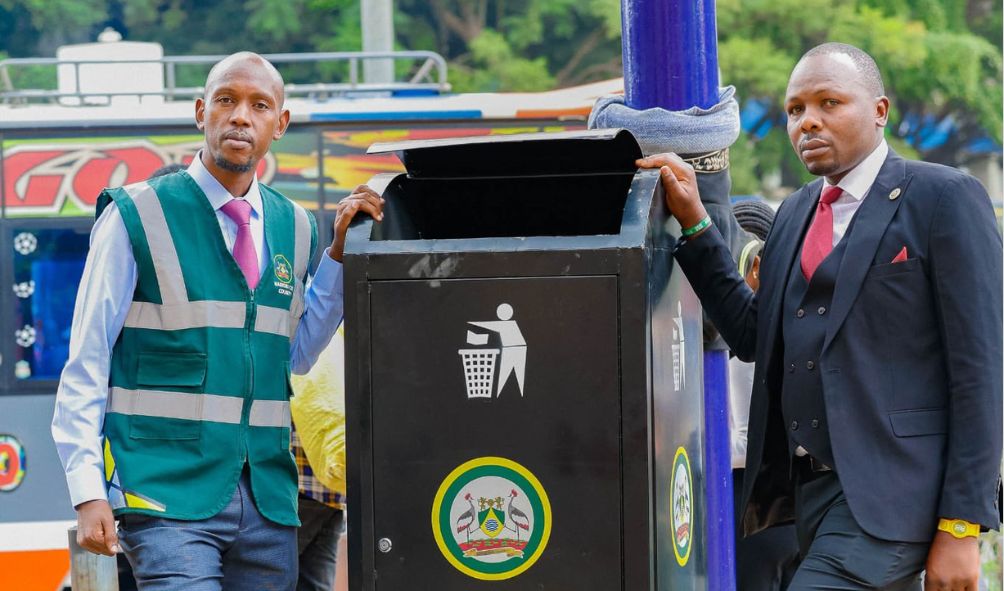 Nairobi County Installs New Bins, Warns of Heavy Fines To Vandals