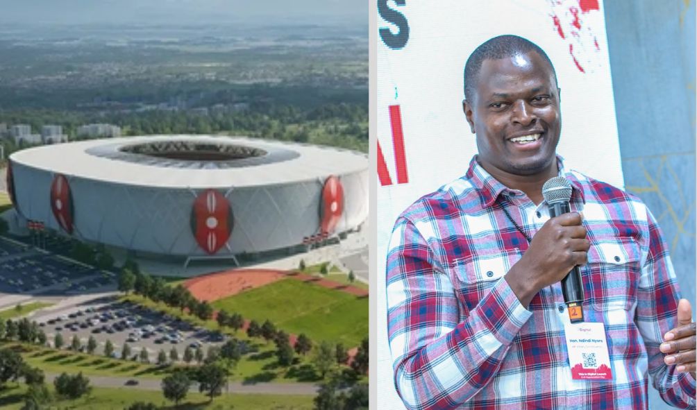 Ndindi Nyoro Warns Ksh.44.7B Talanta stadium To Cost Kenyans Ksh.100B