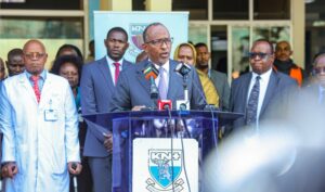 CS Duale Announces Radical Reforms For Hospitals After KNH Visit