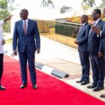 Museveni Avoids Handshakes During Visit In Nairobi