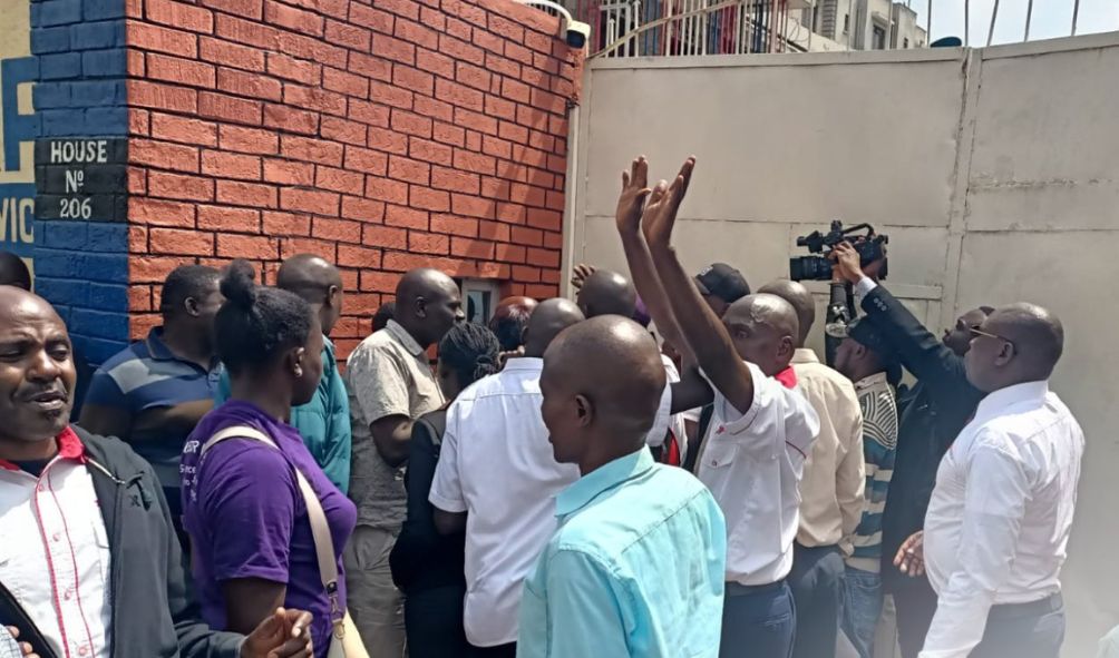 Protests Erupt In Nairobi CBD Over Security Guard's Shooting