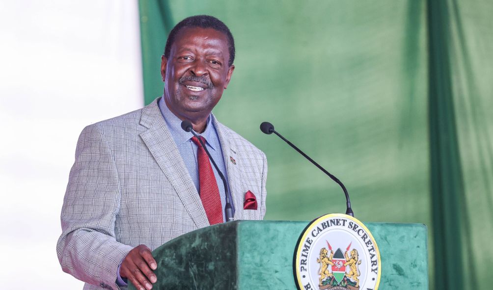 Kenyan Police To Wear Bodycams During Protests - Mudavadi