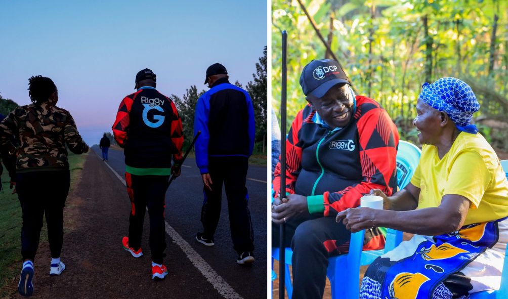 From Morning Walks To Sharing Tea: How Gachagua Is Wooing Mbeere North