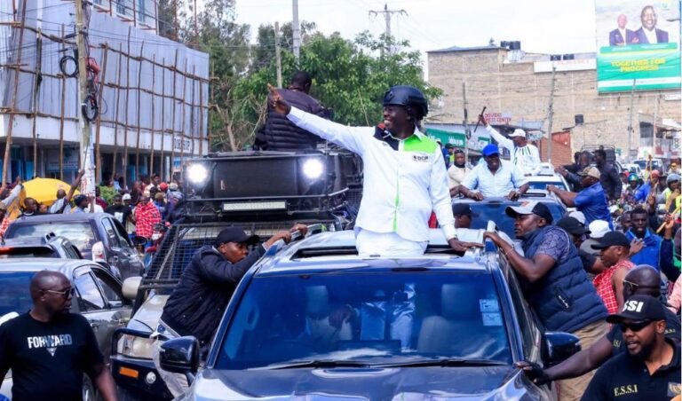 Gachagua's Motorcade Teargassed, Causes Chaos in Narok Campaigns