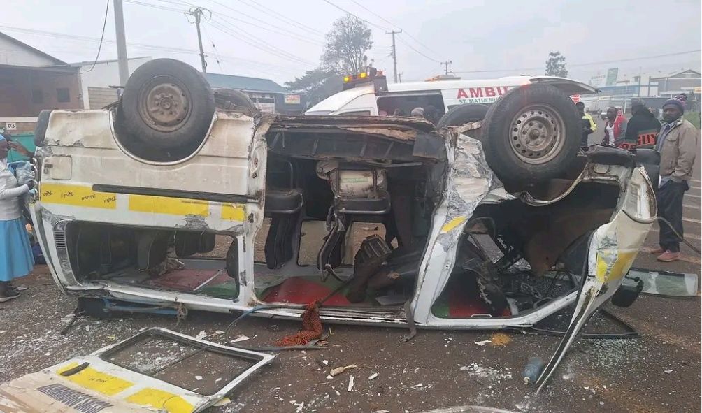 Multiple-Vehicle Traffic Accident Near Engen-Makongeni, Thika