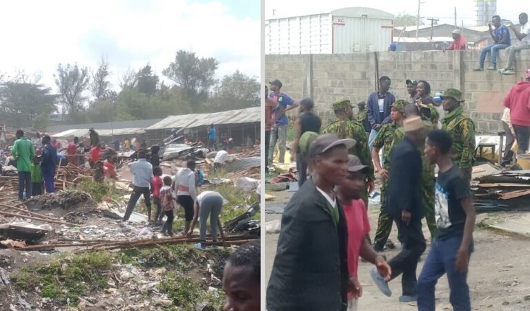 Panic, Despair As Gov't Demolishes Houses in Nairobi's Mukuru