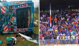 Bus Carrying AFC Leopards Supporters Involved In An Accident